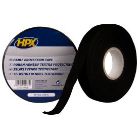 Ruban adhésif textile protecteur noir 19 mm x 10 m HPX - Norauto